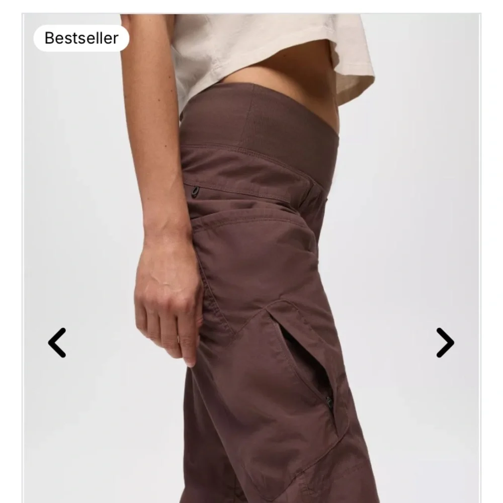 Prana Rust High-Waisted Pants - Picture 5 of 15